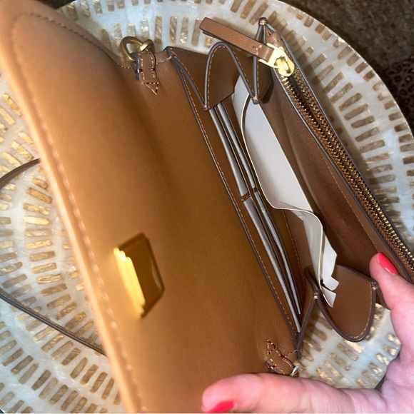 COPY - COPY - Emerson Chain Wallet Leather Cross Body Bag - Picture 3 of 6